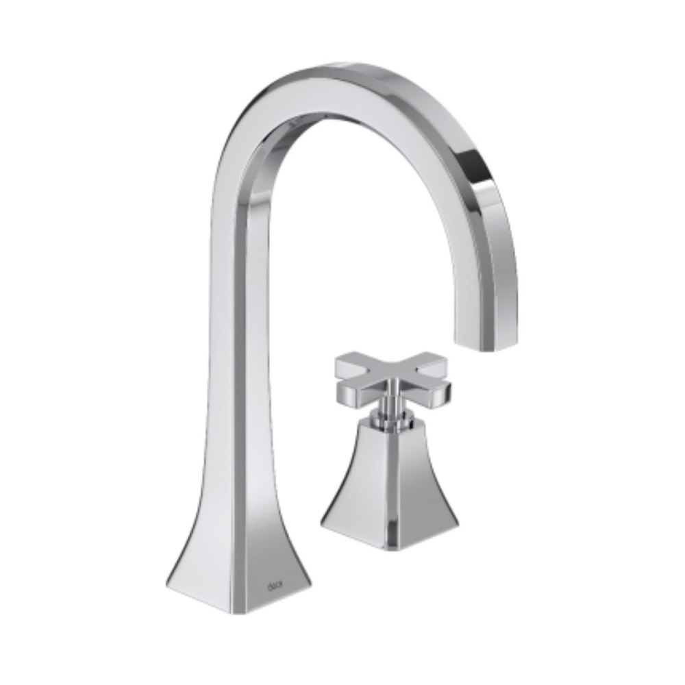 Torneira para Lavatório Deca Wish Mesa Bica Alta Cromada - 1191.C.WSH
