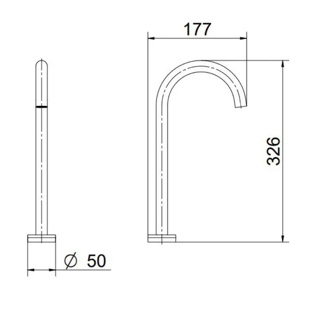 Torneira para Lavatório Docol Blink Mesa Bica Alta Eletrica Cromado - 935138