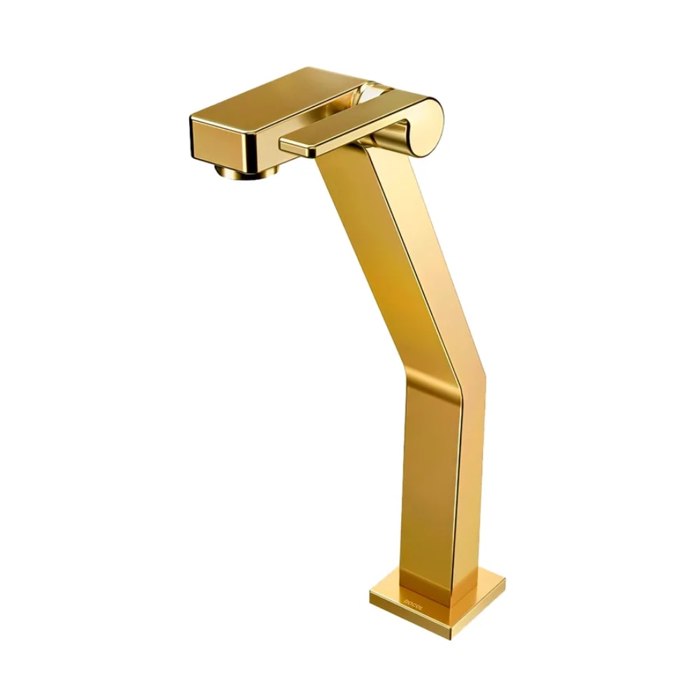 Torneira para Lavatório Docol Stillo Mesa Bica Alta Ouro Polido - 820343