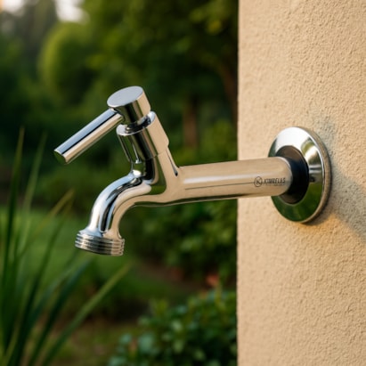 Torneira para Tanque Kimetais Alfa 13cm - 2578