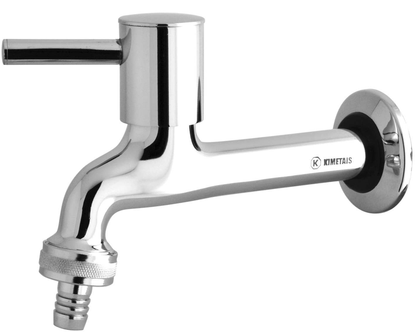 Torneira para Tanque Kimetais Delicatta Slim Parede Cromado - 1133 C58