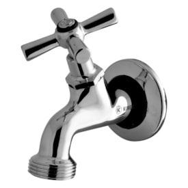 Torneira para Tanque Kimetais Golmax Parede Cromado - 1028 C8