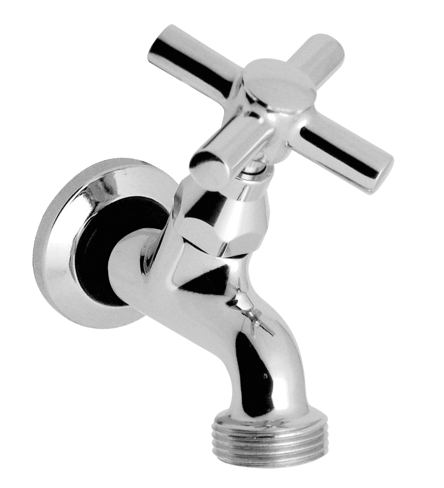 Torneira para Tanque Kimetais Sun Light Parede Cromado - 1028 C62