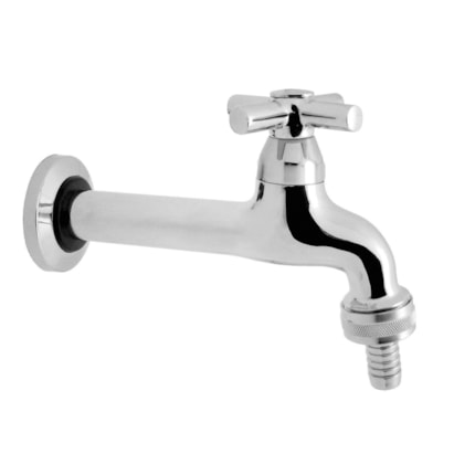 Torneira para Tanque Kimetais Sun Light Parede Cromado - 1133 C62