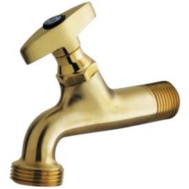 Torneira para Tanque Kimetais Top Parede Bronze - 1028 A10