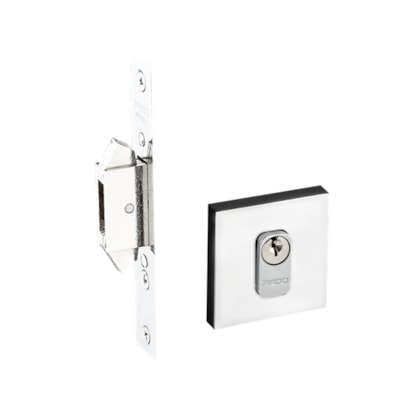 Trava Pado Zamac Correr Para Banheiro Cromado - 57022984