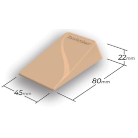 Trava Porta ComfortDoor Borracha Branco