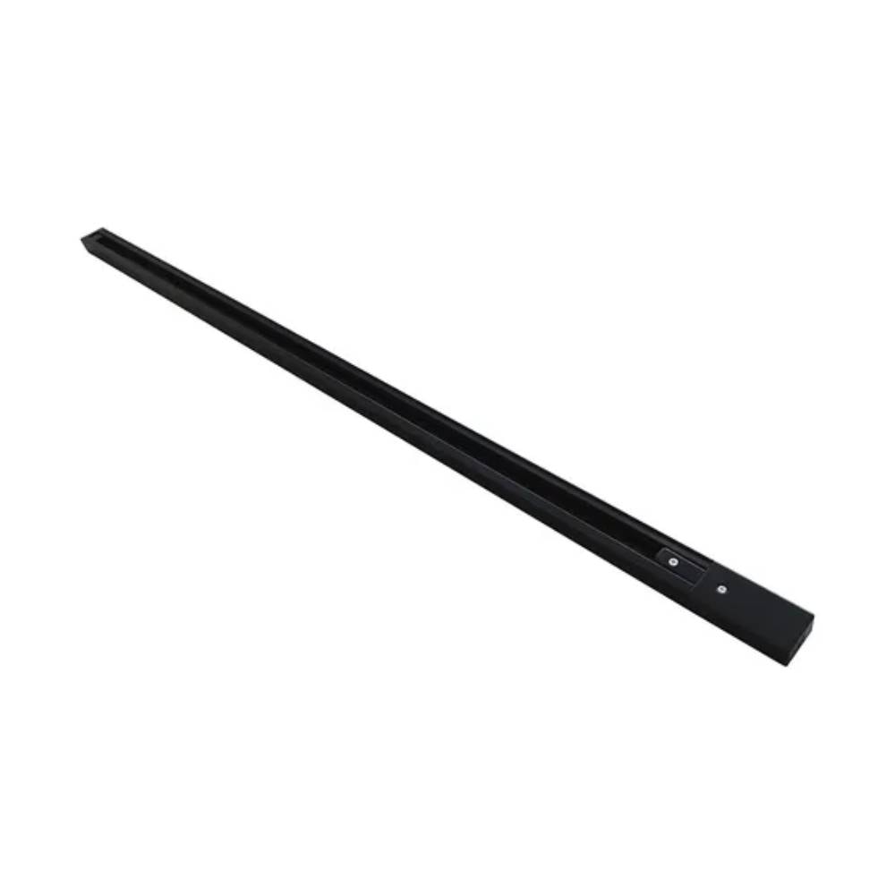Trilho Elétrico Nordecor 2 Metros Preto - 6061