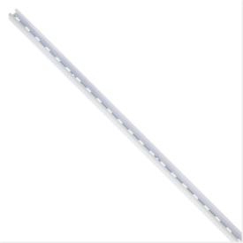 Trilho para Prateleira Aço Versátil Zincado Branco 200cm Fico - 6000050003