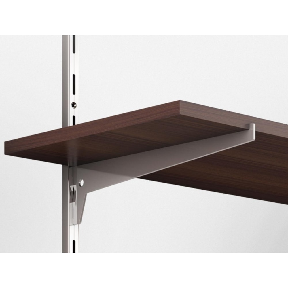 Trilho para Prateleira Aço Versátil Zincado Branco 500cm Fico - 6000050503