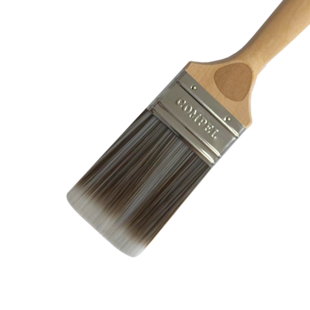 Trincha Compel Soft Pro 2 1/2' Cabo de Madeira - 1.533