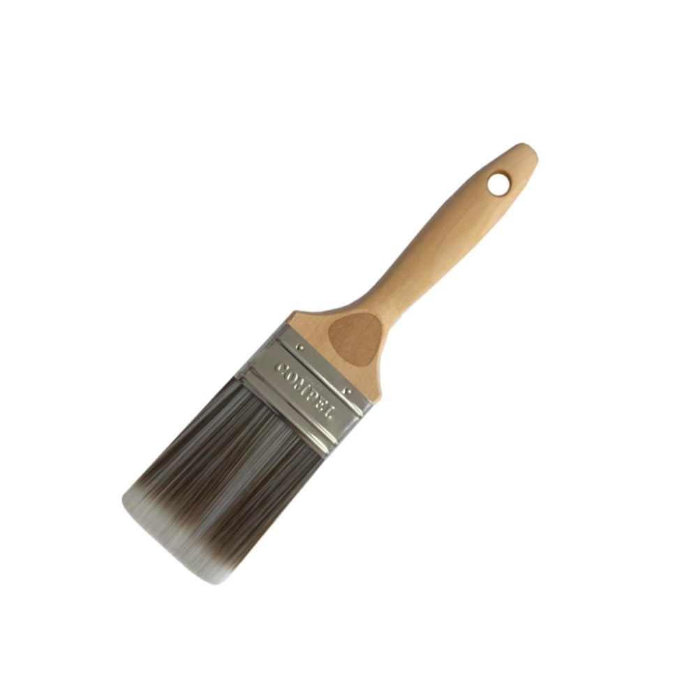 Trincha Compel Soft Pro 2 1/2' Cabo de Madeira - 1.533