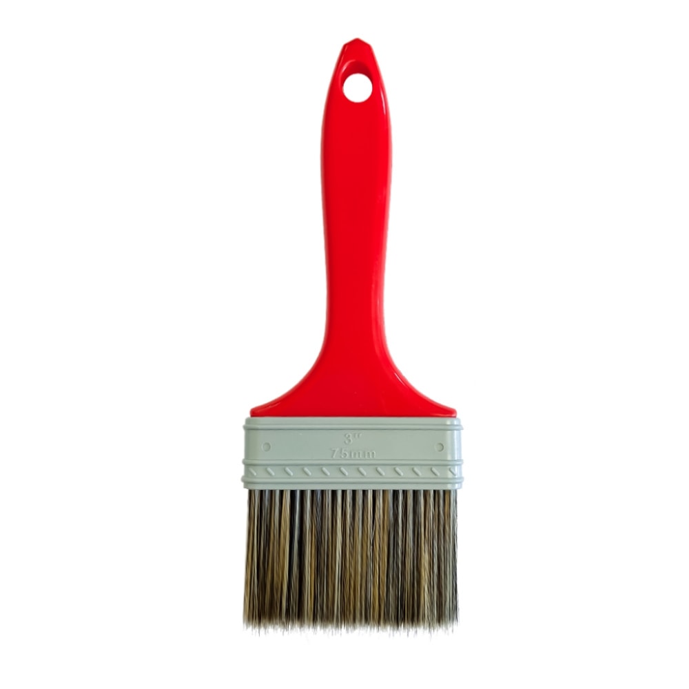 Trincha Compel Versatil 3' Cerda Gris Cabo Vermelho - 0.717