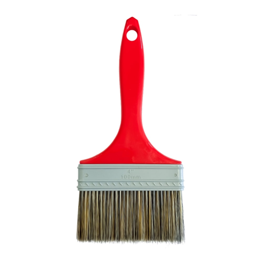 Trincha Compel Versatil 4' Cerda Gris Cabo Vermelho - 0.718