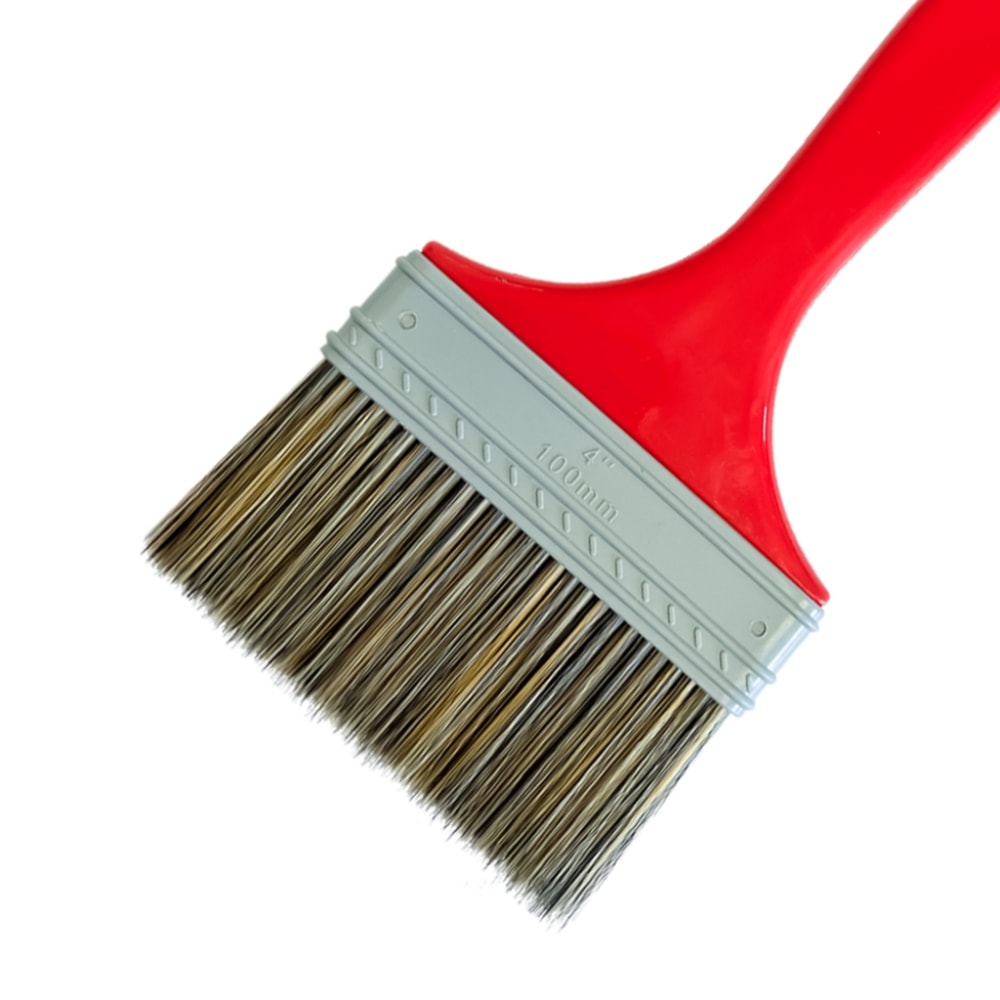 Trincha Compel Versatil 4' Cerda Gris Cabo Vermelho - 0.718
