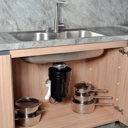 Triturador de Resíduos Tramontina para Cubas ou Pias 0.75HP 127V - 94522005