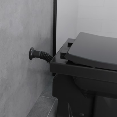 Tubo de Ligação Censi Flexível com Espude Black - 7291