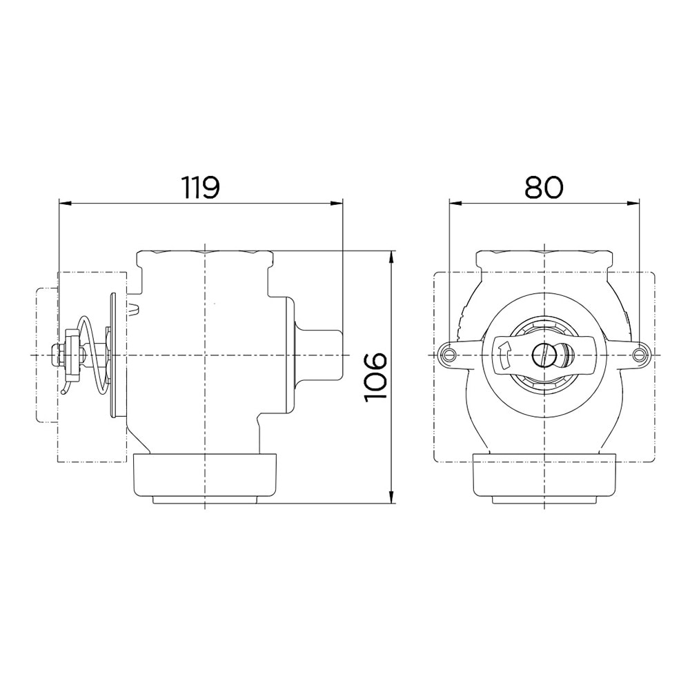 Válvula de Descarga Docol 1.1/2