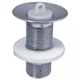 Válvula de Escoamento com Tampa para Lavatório sem Unho Cromo VL4/S - Astra