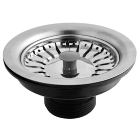 Válvula De Escoamento Inox Para Cozinha 4.1/2 1623 - Kimetais