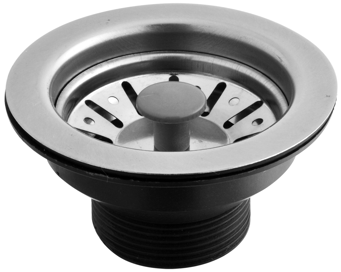 Válvula De Escoamento Inox Para Cozinha Kimetais 3.1/2 1623 - Kimetais