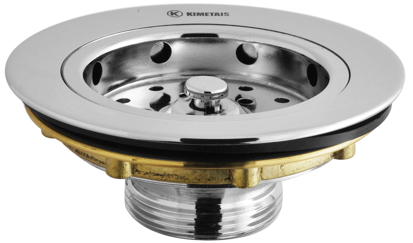 Válvula de Escoamento para Cozinha 4. 1/2 1623 - Kimetais