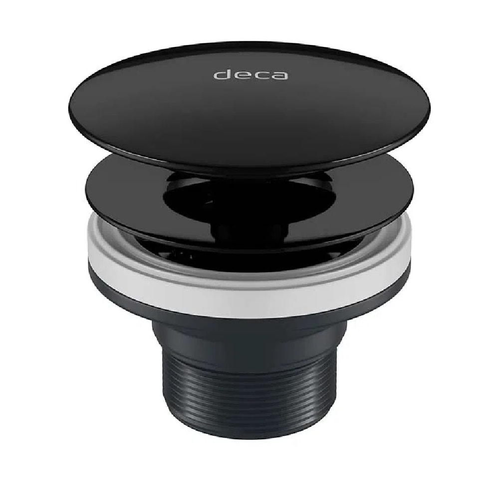 Válvula de Escoamento para Lavatório/Cuba/Bidê Deca Black Noir - 1601.BL.NO