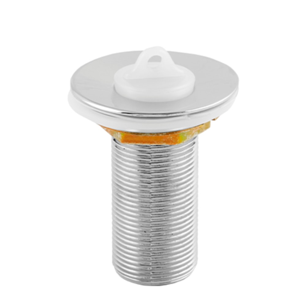 Válvula de Escoamento para Lavatório Rainha 1603 sem Unho e com Porca de Metal 7cm 7/8