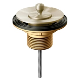 Válvula de Escoamento Pia de Banheiro Docol Universal Níquel Escovado - 90004863044