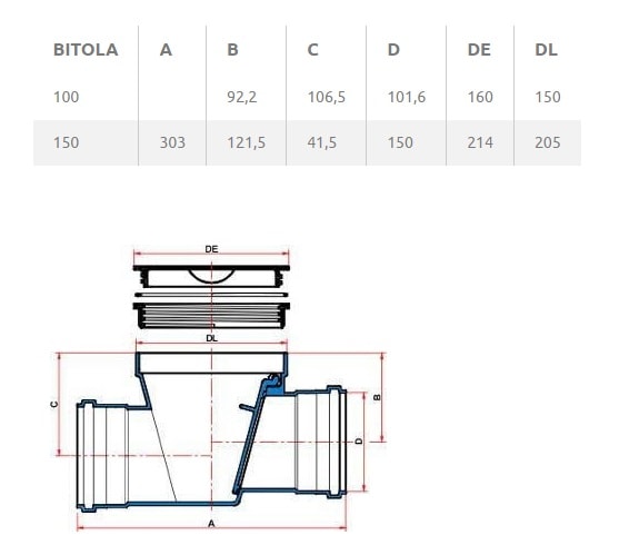 Válvula de Retenção para Esgoto 100mm Tigre - 26425000