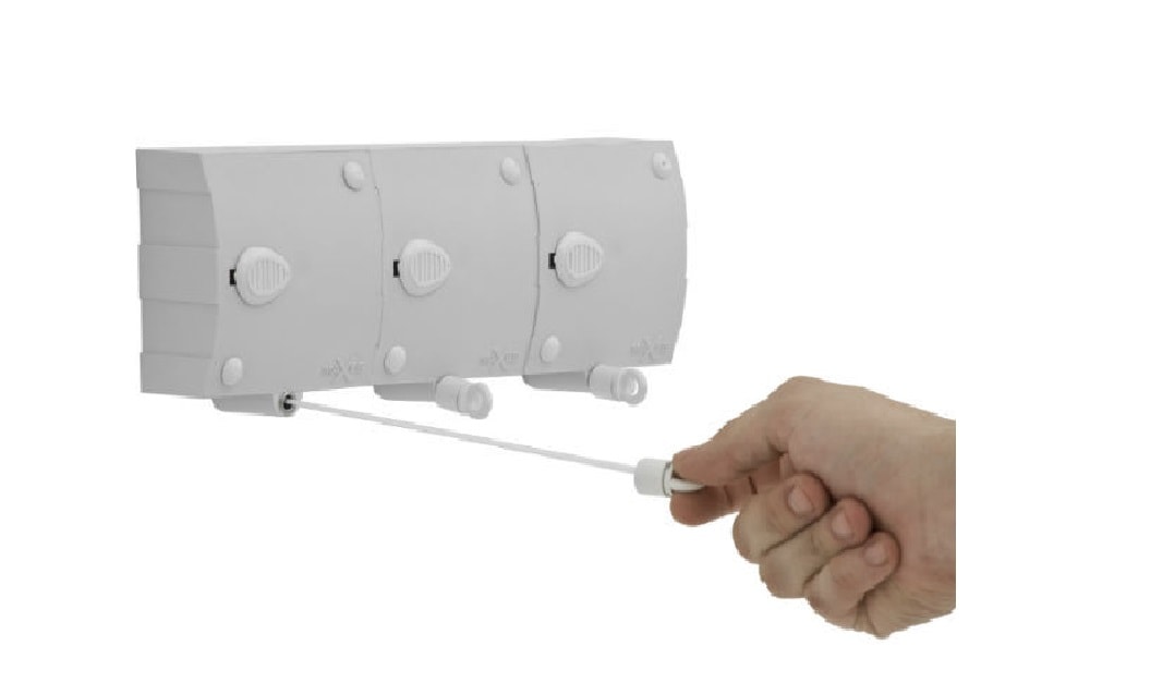 Varal de Parede Maxeb Automatico 3 Módulo - R7263