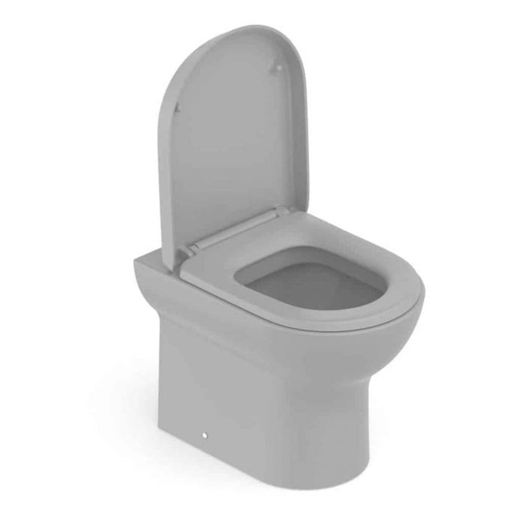 Vaso Sanitário Bacia Convencional + Assento Roca Nexo Stone - C343727013