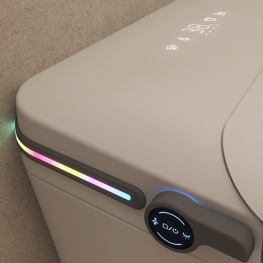 Vaso Sanitário Bacia Convencional Dax Volga Inteligente 110v Branca - DAX-3032-VG-WH