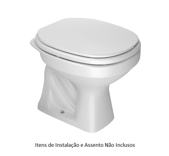 Vaso Sanitário Bacia Convencional Deca Aspen Branca - P.75.17