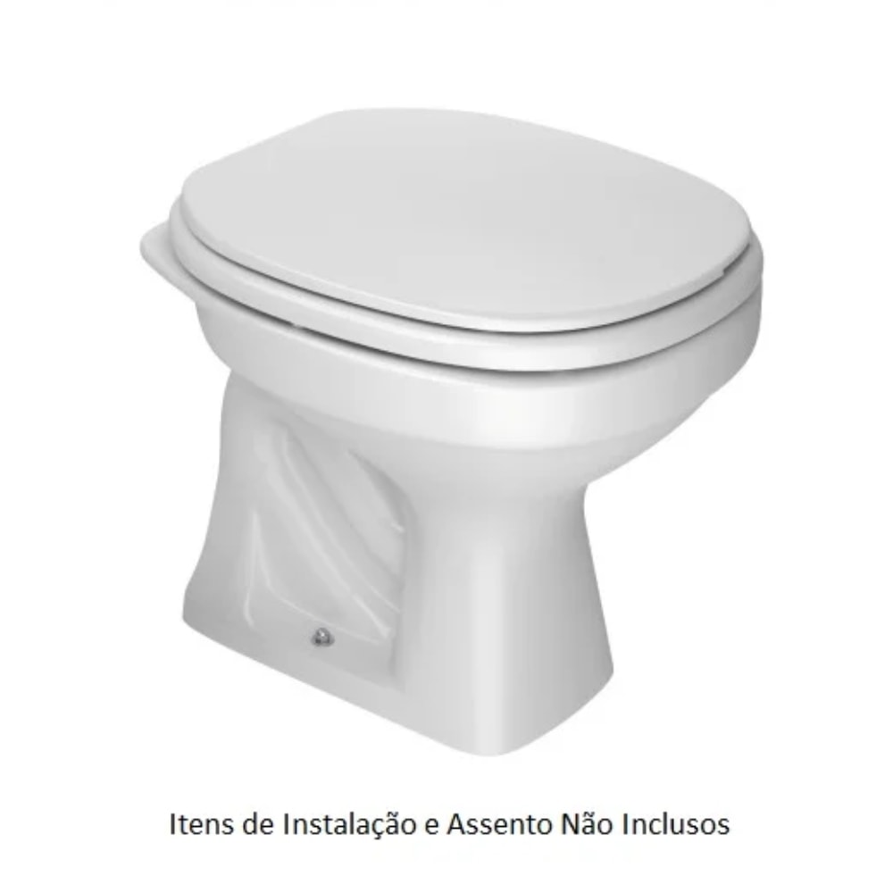 Vaso Sanitário Bacia Convencional Deca Aspen Branca - P.75.17