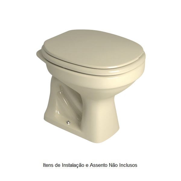 Vaso Sanitário Bacia Convencional Deca Aspen Creme - P.75.37