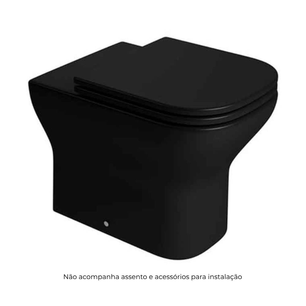 Vaso Sanitário Bacia Convencional Deca Axis Ebano - P.47.94