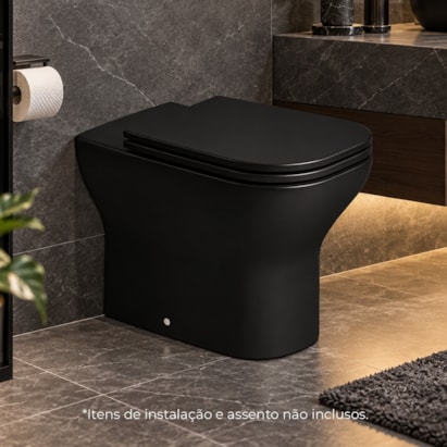 Vaso Sanitário Bacia Convencional Deca Axis Ebano - P.47.94