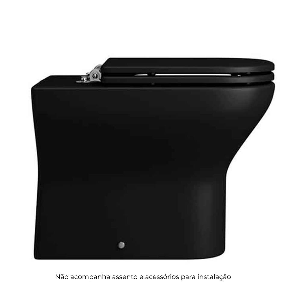 Vaso Sanitário Bacia Convencional Deca Axis Ebano - P.47.94
