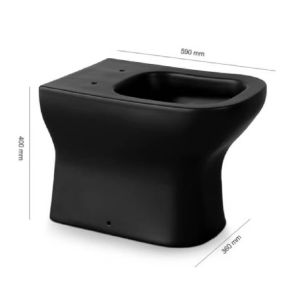 Vaso Sanitário Bacia Convencional Deca Axis Ebano - P.47.94