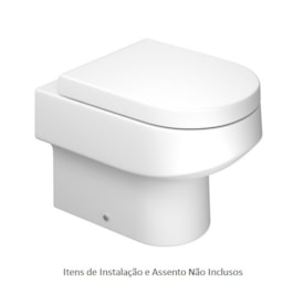 Vaso Sanitário Bacia Convencional Deca Carrara Branco - P.60.17