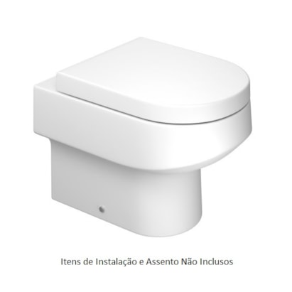 Vaso Sanitário Bacia Convencional Deca Carrara Branco - P.60.17