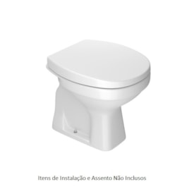 Vaso Sanitário Bacia Convencional Deca Fast Branca - P.76.17