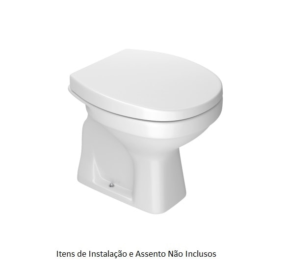 Vaso Sanitário Bacia Convencional Deca Fast Branca - P.76.17