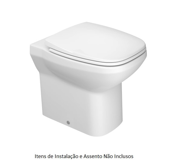 Vaso Sanitário Bacia Convencional Deca Flex Branco - P.38.17
