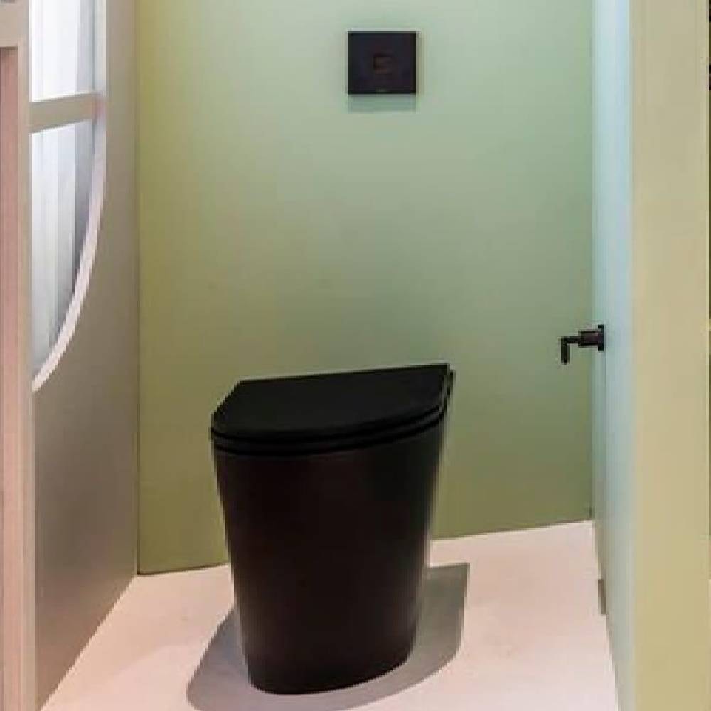 Vaso Sanitário Bacia Convencional Deca Link Ébano Preto Fosco - P.23.94