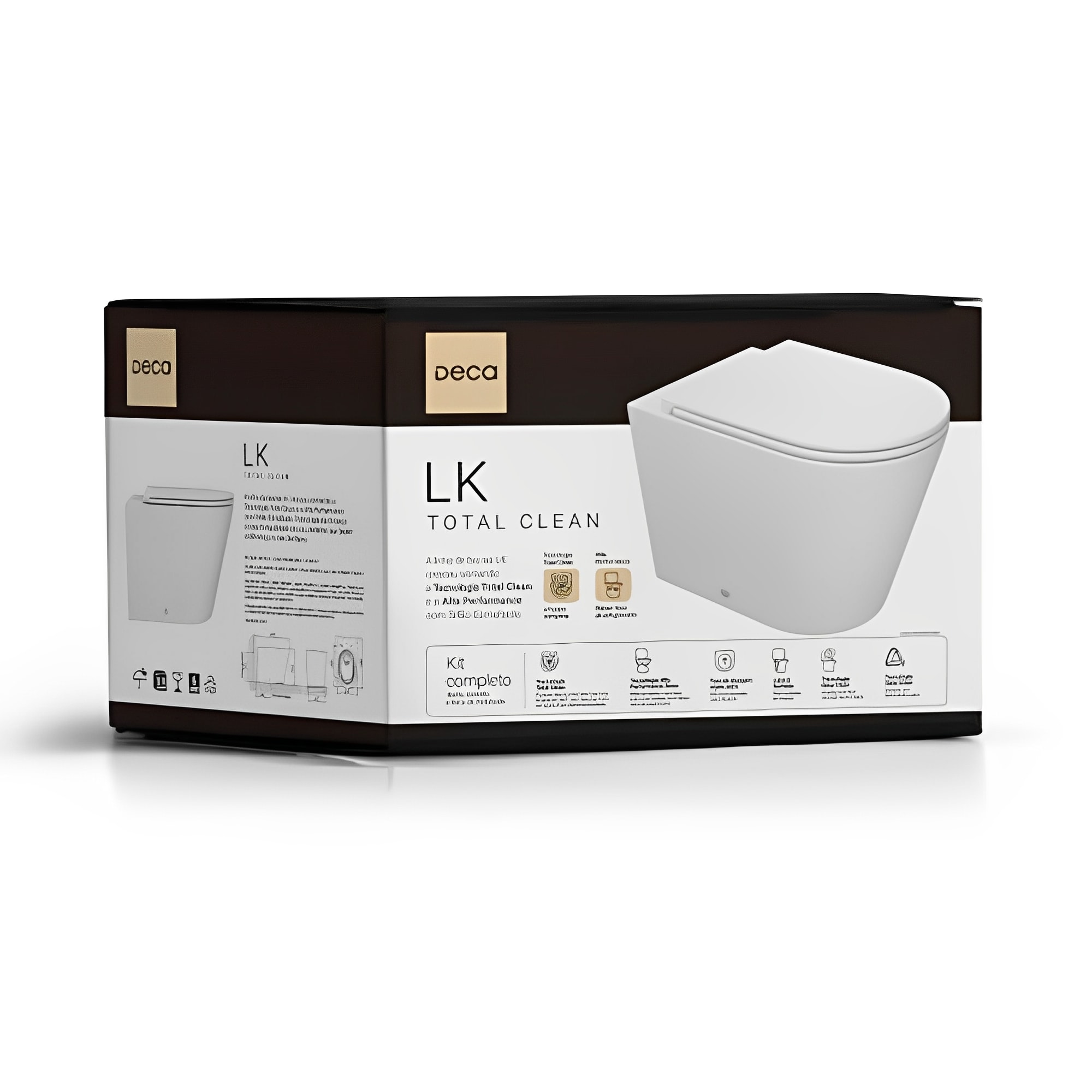 Vaso Sanitário Bacia Convencional Deca Lk Branco - KP.8810.17