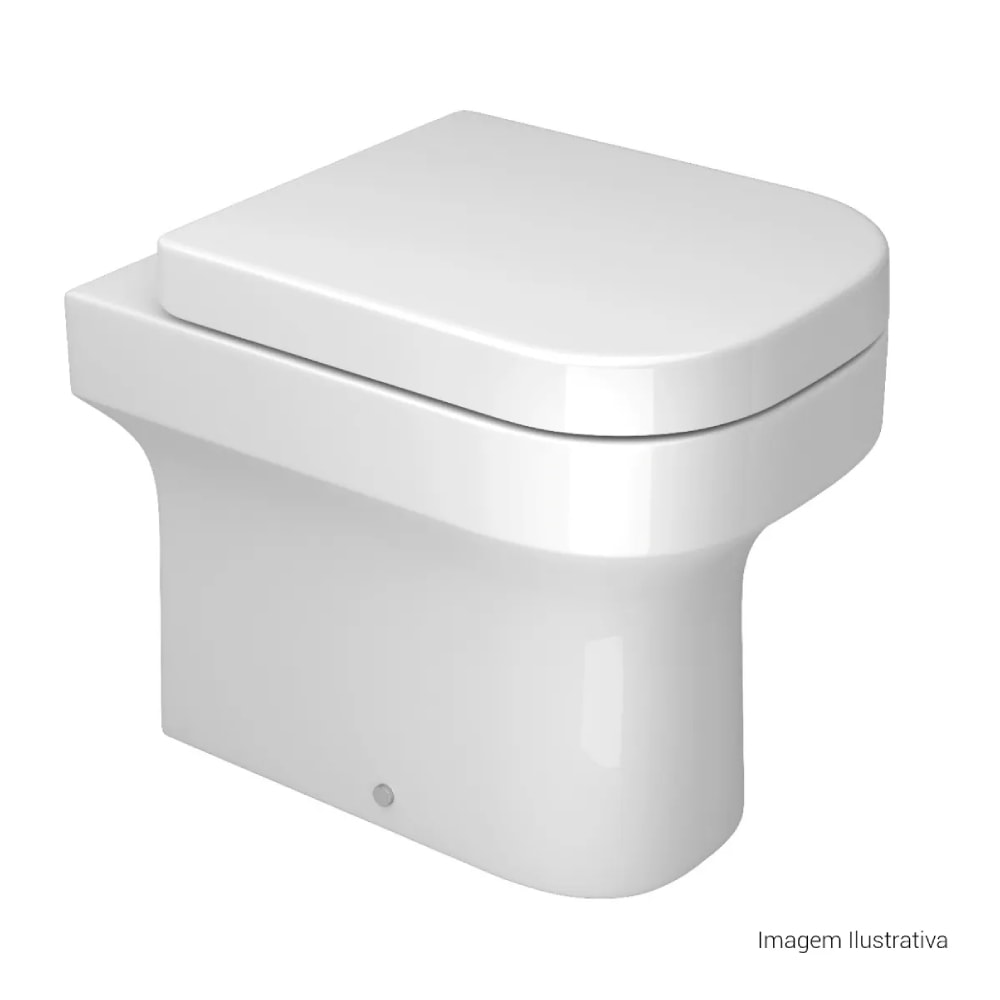 Vaso Sanitário Bacia Convencional Deca Piano Branca - P.33.17