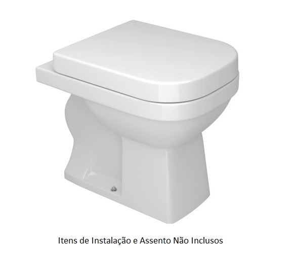 Vaso Sanitário Bacia Convencional Deca Quadra Branca - P.21.17