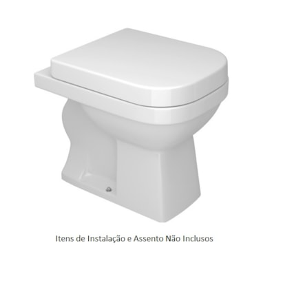 Vaso Sanitário Bacia Convencional Deca Quadra Branca - P.21.17